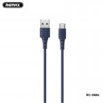 Кабель Remax RC-068a Zeron USB-Type-C (M/M) 5 A 1m Blue (6954851224310)