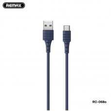Кабель Remax RC-068a Zeron USB-Type-C (M/M) 5 A 1m Blue (6954851224310)