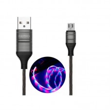 Кабель Remax RC-130m USB-MicroUSB (M/M) 1m Black (6954851231714)