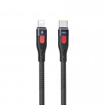 Кабель Remax RC-188i CL Type-C-Lightning (M/M) 20W 1m Black (6954851243250)