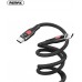 Кабель Remax RC-188i CL Type-C-Lightning (M/M) 20W 1m Black (6954851243250)