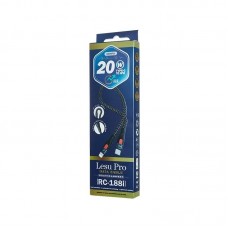 Кабель Remax RC-188i CL Type-C-Lightning (M/M) 20W 1m Black (6954851243250)