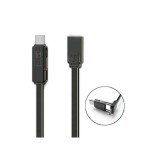 Кабель Remax RC-070th Gplex Lightning-МicroUSB-Type-C (F/M) 1m Dark Grey (6954851267225)