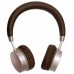 Наушники гарнитура накладные Bluetooth Remax RB-520HB Gold (6954851284857)