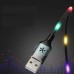 Кабель Remax RC-133i EL Luminous (Sound-Activated) USB-Lightning (M/M) 1m Black (6954851297567)