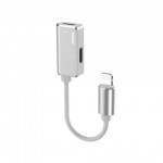 Адаптер Remax RL-LA02i Enjoy 2in1 Lightning-Lightning 0.12m White (6954851298007)