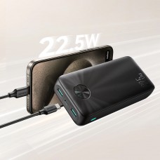 УМБ Joyroom JR-PBF16 20000mAh QC+PD 22.5W 2USB 1Type-C 5A Black (6956116717360)