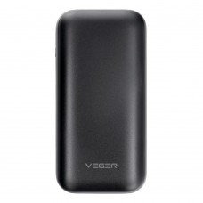 УМБ VEGER S10 PD QC3.0 20W 10000mAh 1USB 2Type-C 2A Black (W1135) (6970453554174)