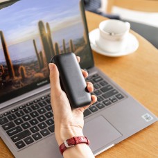 УМБ VEGER S10 PD QC3.0 20W 10000mAh 1USB 2Type-C 2A Black (W1135) (6970453554174)