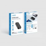 УМБ VEGER S10 PD QC3.0 20W 10000mAh 1USB 2Type-C 2A Black (W1135) (6970453554174)