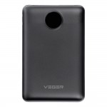 УМБ VEGER S11 LCD Display PD QC3.0 22.5W 10000mAh 1USB 2Type-C 2A Black (W1140) (6970453554181)