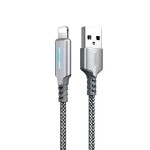 Кабель Remax RC-123i Gonyu USB-Lightning (M/M) 2.4 A 1m Silver (6972174151939)