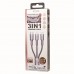 Кабель Remax RC-070th Sury2 USB-Lightning-МicroUSB-Type-C (M/M) 1m Grey (6972174156781)