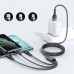 Кабель Remax RC-070th Sury2 USB-Lightning-МicroUSB-Type-C (M/M) 1m Grey (6972174156781)