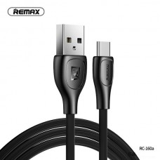 Кабель Remax RC-160a Lesu Pro USB-Type-C (M/M) 2.1 A 1m Black (6972174158365)