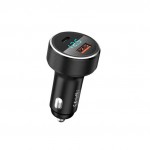 Автомобильное зарядное устройство Remax RCC-215 Salo 1USB 1Type-C 4.5A Black (6972174159294)