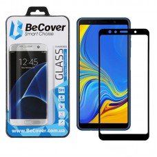 Защитное стекло BeCover для Samsung A7 (2018) SM-A750 Black (702948)