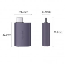 Адаптер Ugreen US320 Type-C-HDMI 4K 60Hz Space/Gray (70450)