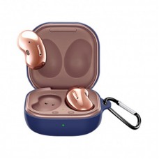 Чехол BeCover TPU Silicon для кейса наушников Samsung Buds 2/Buds 2 Pro/Buds Live/Buds Pro Deep Blue (705407)