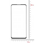 Защитное стекло BeCover для Samsung A72 SM-A725 Black (705660)
