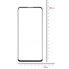 Защитное стекло BeCover для Samsung A72 SM-A725 Black (705660)