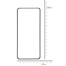 Защитное стекло BeCover для Samsung S21+ SM-G996 Black (705916)