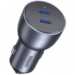Автомобильное зарядное устройство Ugreen CD213 1Type-C 40W QC 3.0 3A Gray (70594)