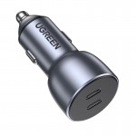 Автомобильное зарядное устройство Ugreen CD213 1Type-C 40W QC 3.0 3A Gray (70594)