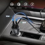 Автомобильное зарядное устройство Ugreen CD213 1Type-C 40W QC 3.0 3A Gray (70594)