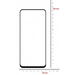 Защитное стекло BeCover для Oppo A54 Black (706655)