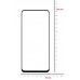Защитное стекло BeCover для Oppo A54 Black (706655)