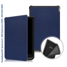 Чехол книжка BeCover PU Smart для электронной книги PocketBook 606/616/617/627/628/632 Touch HD 3/632 Plus/632 Aqua/633 Deep Blue (707153)