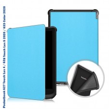 Чехол книжка BeCover PU Smart для электронной книги PocketBook 606/616/617/627/628/632 Touch HD 3/632 Plus/632 Aqua/633 Blue (707156)