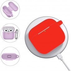 Чехол BeCover TPU для кейса наушников Apple AirPods (3nd Gen) Red (707186)