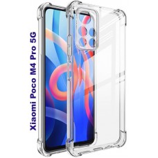 Чехол накладка TPU BeCover Anti-Shock для Xiaomi Poco M4 Pro 5G Clear (707198)
