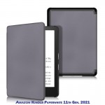 Чехол книжка BeCover PU Smart для электронной книги Amazon Kindle Paperwhite 11th Gen. 2021 Gray (707205)