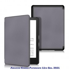 Чехол книжка BeCover PU Smart для электронной книги Amazon Kindle Paperwhite 11th Gen. 2021 Gray (707205)