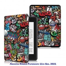 Чехол книжка BeCover PU Smart для электронной книги Amazon Kindle Paperwhite 11th Gen. 2021 Graffiti (707214)