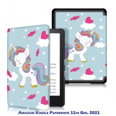 Чехол книжка BeCover PU Smart для электронной книги Amazon Kindle Paperwhite 11th Gen. 2021 Unicorn (707217)