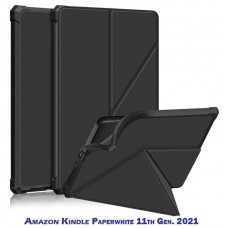 Чехол книжка BeCover PU Ultra Slim Origami для электронной книги Amazon Kindle Paperwhite 11th Gen. 2021 Black (707218)