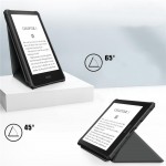Чехол книжка BeCover PU Ultra Slim Origami для электронной книги Amazon Kindle Paperwhite 11th Gen. 2021 Gray (707221)