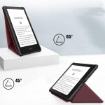 Чехол книжка BeCover PU Ultra Slim Origami для электронной книги Amazon Kindle Paperwhite 11th Gen. 2021 Red Wine (707222)