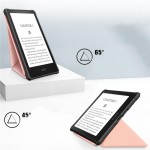 Чехол книжка BeCover PU Ultra Slim Origami для электронной книги Amazon Kindle Paperwhite 11th Gen. 2021 Rose Gold (707223)