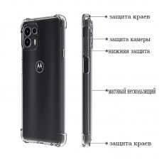 Чехол накладка TPU BeCover Anti-Shock для Motorola Moto Edge 20 Lite Clear (707342)