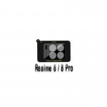 Защитное стекло BeCover для камеры Realme 8/8 Pro Black (707354)