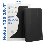 Чехол книжка BeCover PU Smart для Nokia T20 10.4" Black (708041)