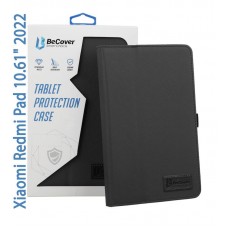 Чехол книжка BeCover PU Slimbook для Xiaomi Redmi Pad 2022 10.61" Black (708341)