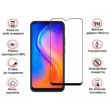 Защитное стекло BeCover для Umidigi Bison X10S/G Black (708388)