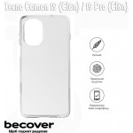 Чехол накладка TPU BeCover для Tecno Camon 19 (CI6n)/19 Neo (CH6i)/19 Pro (CI8n) Transparancy (708659)