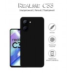 Чехол накладка TPU BeCover для Realme C33 Black (708667)